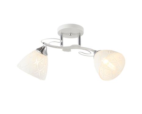 Декоративная люстра INTEREES IS 6342-2 WH+CR