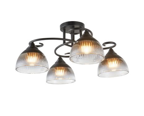 Люстра декоративна INTEREES IS 6403-4 BK