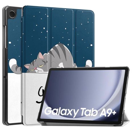 Чохол HardPrinted з малюнком Samsung Galaxy Tab A9 Plus SM X210 X215 X216 Сплячий Кіт