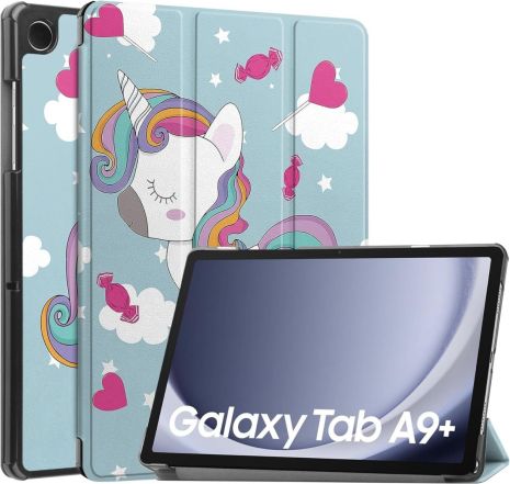 Чохол HardPrinted з малюнком Samsung Galaxy Tab A9 Plus SM X210 X215 X216 Єдинорожка