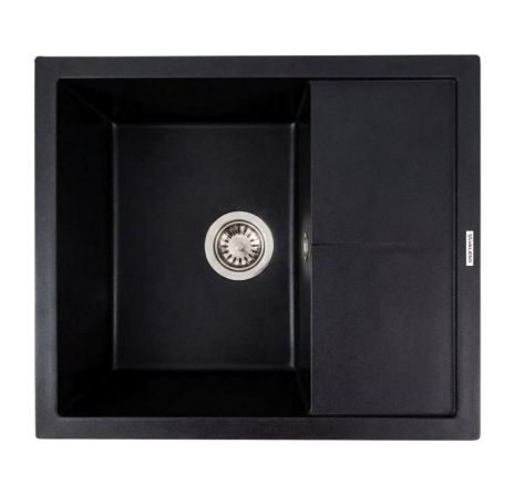 Кухонная гранитная мойка 5850 REYNA VALESO черная