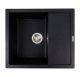 Кухонная гранитная мойка 5850 REYNA VALESO черная