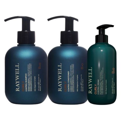 Набор Raywell B.IO Curly Control шампунь, кондиционер, крем для вьющихся волос 2х275+200 мл