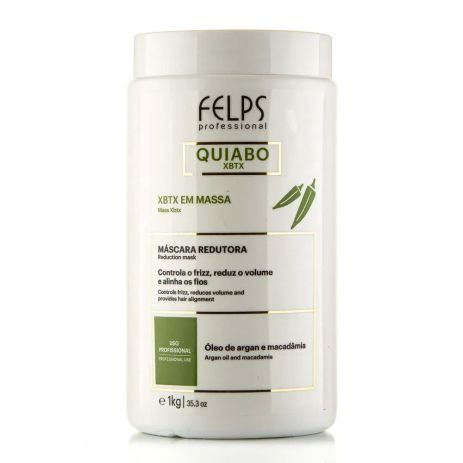 Ботекс-реконструктор Felps XBTX Massa Quiabo для выпрямления и восстановленя волос 1000 мл