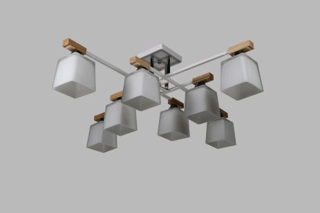 Люстра декоративна INTEREES IS 96215/8 WT