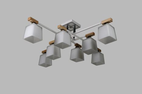 Люстра декоративна INTEREES IS 96215/8 WT Люстра декоративна INTEREES IS 96215/8 WT