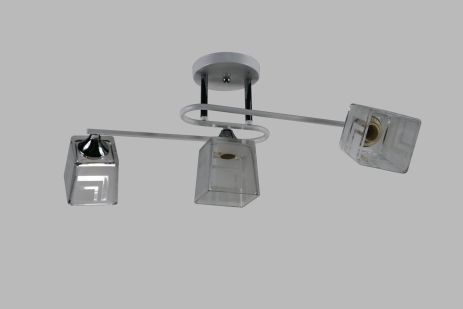 Люстра декоративна INTEREES IS 96221/3 WT+CR