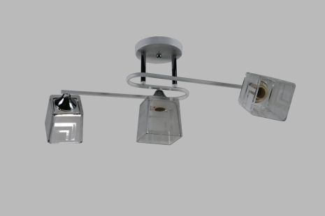 Люстра декоративна INTEREES IS 96221/3 WT+CR