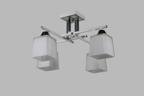 Люстра декоративна INTEREES IS 96200/4 CR+WT