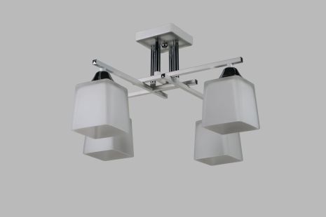 Люстра декоративна INTEREES IS 96200/4 CR+WT