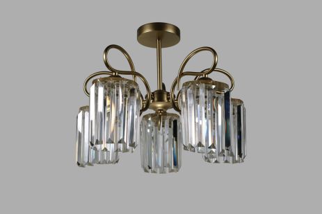Люстра декоративна INTEREES IS 33156/5A CPGD