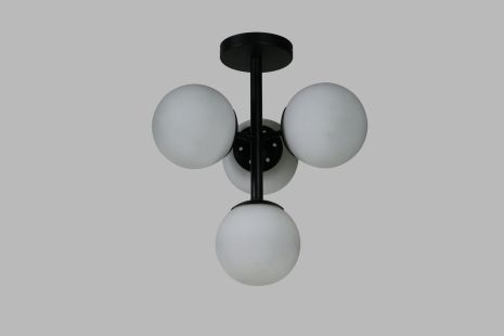 Люстра декоративна INTEREES IS 96416/4 BK