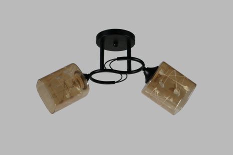 Декоративная люстра INTEREES IS 96418/2 BK