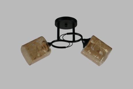 Декоративная люстра INTEREES IS 96418/2 BK