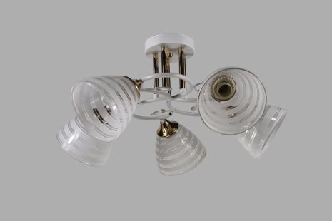 Люстра декоративна IS 96149/5 FGD+WT Люстра декоративна IS 96149/5 FGD+WT