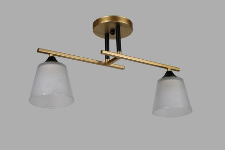 Люстра декоративна IS 96180/2 CPGD+BK