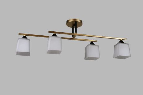 Люстра декоративна IS 96183/4 CPGD+BK