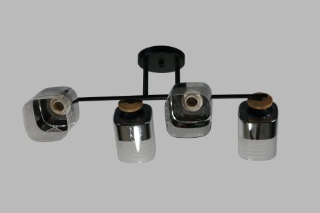 Люстра декоративна INTEREES IS 96420/4 BK