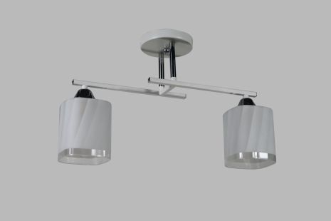 Декоративная люстра INTEREES IS 96202/2 CR+WT