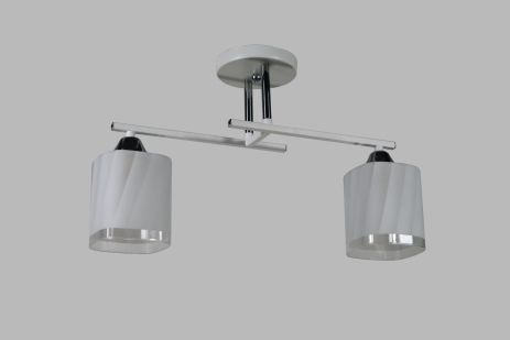 Люстра декоративна INTEREES IS 96202/2 CR+WT