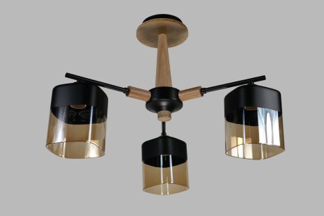 Декоративная люстра INTEREES IS 96466/3 BK