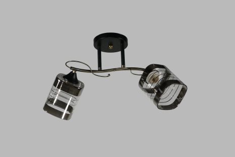 Декоративная люстра INTEREES IS 96430/2 BK+AB