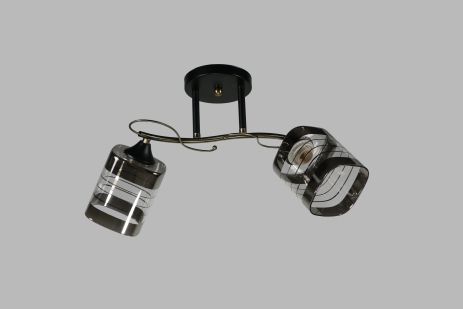 Люстра декоративна INTEREES IS 96430/2 BK+AB