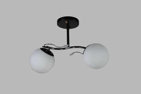 Декоративная люстра INTEREES IS 96431/2 BK+CR