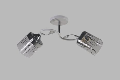 Декоративная люстра INTEREES IS 96440/2 WT+CR