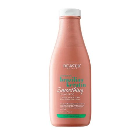 Шампунь с кератином Beaver Brazilian Keratin Smoothing Shampoo для эластичности волос, 730 мл