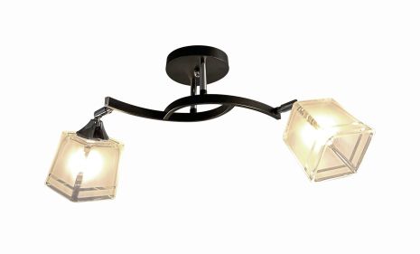 Люстра декоративна INTEREES IS W70427-2 BK+CR