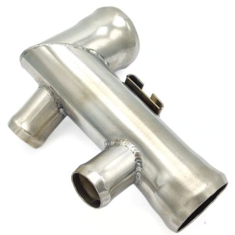 Водяний патрубок Tf6990-1303058 Daewoo з нержавійки - ДОВІЧНА ГАРАНТІЯ, ACS (Р161)