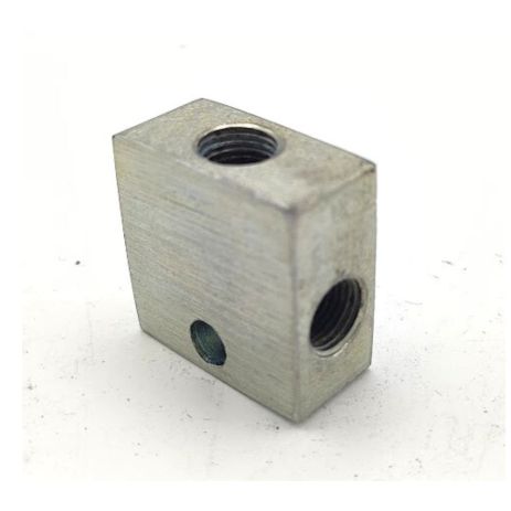 Тормозной угол внутрь. М10x1 мм Оцинкованная сталь - 90LВ101ч, ACS (90LВ101Ч)