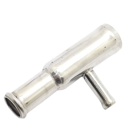 Тройник охлаждения 21418101226 Moskvich из нержавеющей стали - ПОЖИЗНЕННАЯ ГАРАНТИЯ, ACS (Р818)