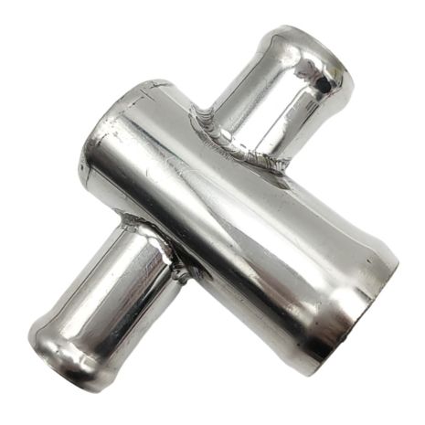 Трійник 16x18x25 мм тосольний з нержавійки, ACS (Т162518)