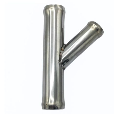 Патрубок охолодження 7512727 BMW з нержавійки - ДОВІЧНА ГАРАНТІЯ, ACS (Р1315)