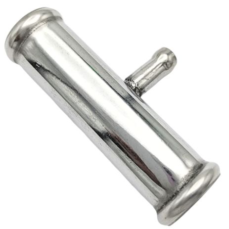 Патрубок охолодження 7537065 Fiat з нержавійки - ДОВІЧНА ГАРАНТІЯ, ACS (Р953)