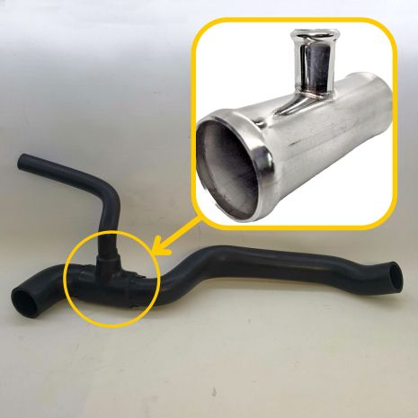 Тройник Opel 16D, 16DA (1336405) из нержавеющей стали, ACS (Р89)