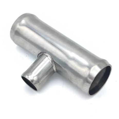 Трійник охолодження N90692901 Audi, VW з нержавійки - ДОВІЧНА ГАРАНТІЯ, ACS (Р93)