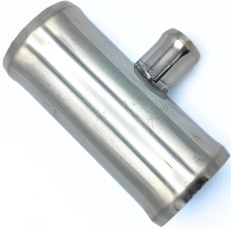 Тройник 54x25 мм тосольный из нержавеющей стали, ACS (Т542554)