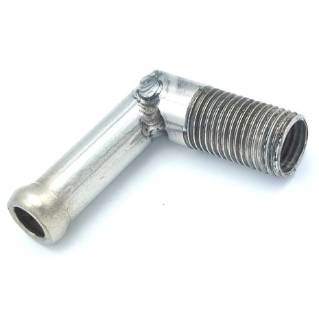 Штуцер термостату 90573326 Chevrolet, Daewoo, Opel з нержавіючої сталі, ACS (Р18) Штуцер термостату 90573326 Chevrolet, Daewoo, Opel з нержавіючої сталі, ACS (Р18)