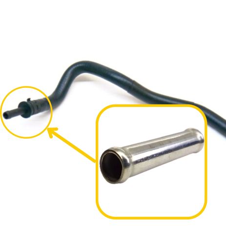 Тройник охлаждения 1K0121447EC Audi, Seat, VW из нержавейки - ПОЖИЗНЕННАЯ ГАРАНТИЯ, ACS (Р103)