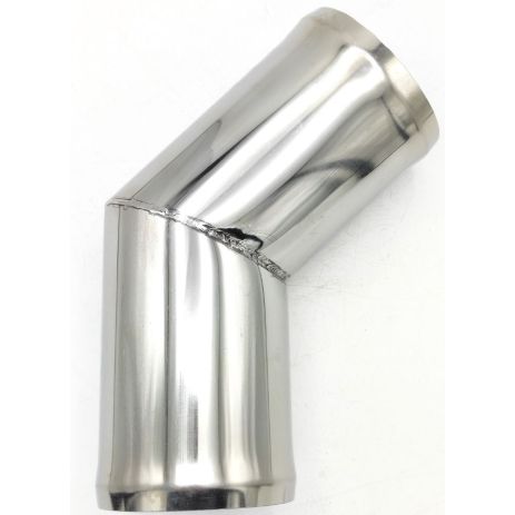 Угол сварной 75 мм под углом 45° из нержавеющей стали, ACS (45L75)