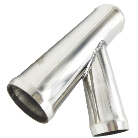 Тройник 42x32 мм тосольный ∠45° из нержавеющей стали, ACS (Т423242Х45)