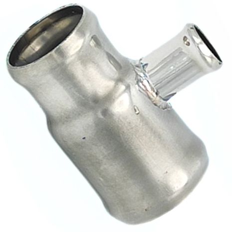 Трійник 34x40x18 мм тосольний з нержавійки, ACS (Т341840)