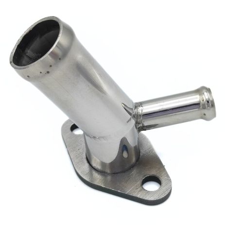 Фланець термостата 256202GXXX Hyundai, Kia з нержавійки - ДОВІЧНА ГАРАНТІЯ, ACS (Р573)