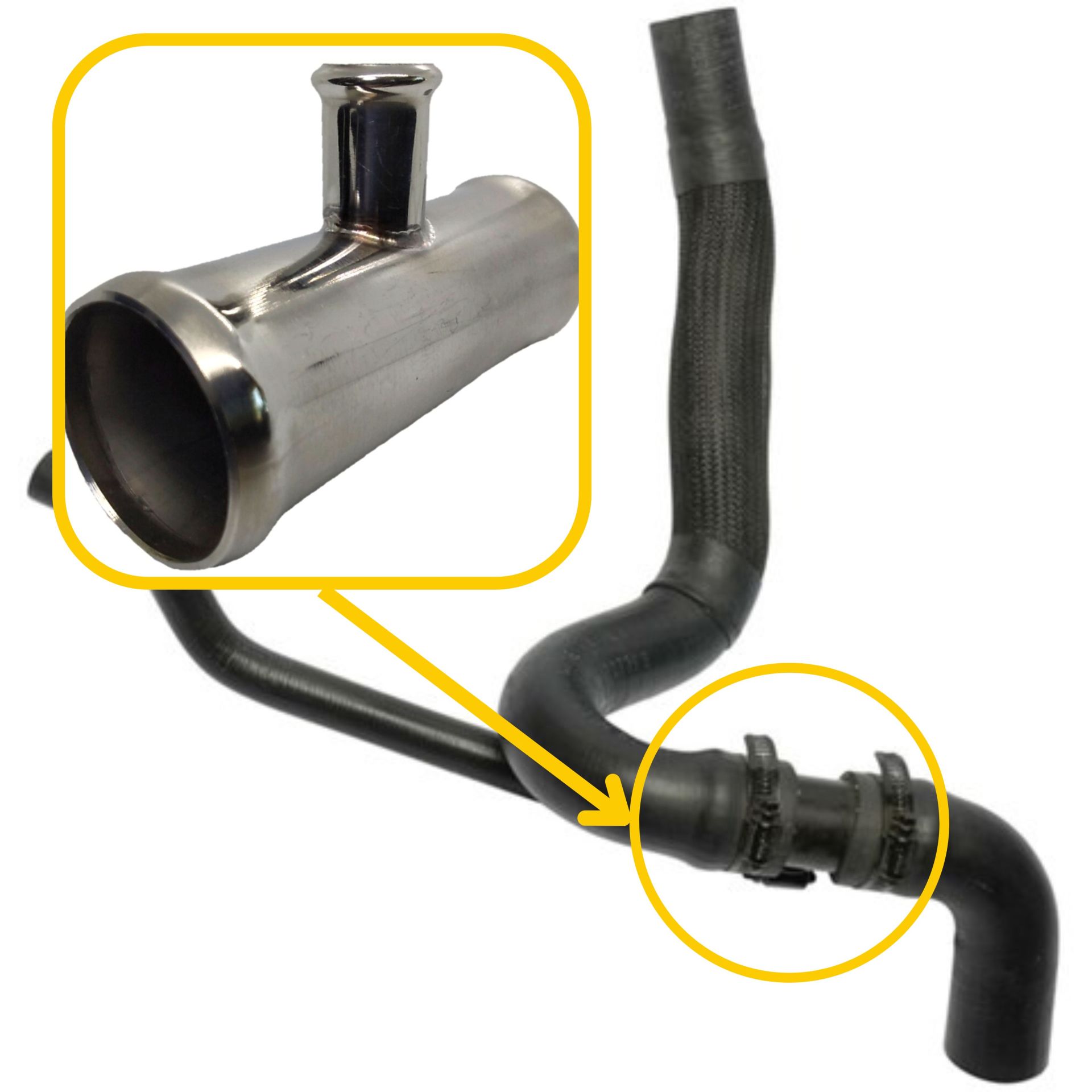 Трійник охолодження 5058621AC Chrysler, Dodge, Jeep з нержавійки - ДОВІЧНА ГАРАНТІЯ, ACS (Р240) Трійник охолодження 5058621AC Chrysler, Dodge, Jeep з нержавійки - ДОВІЧНА ГАРАНТІЯ, ACS (Р240)