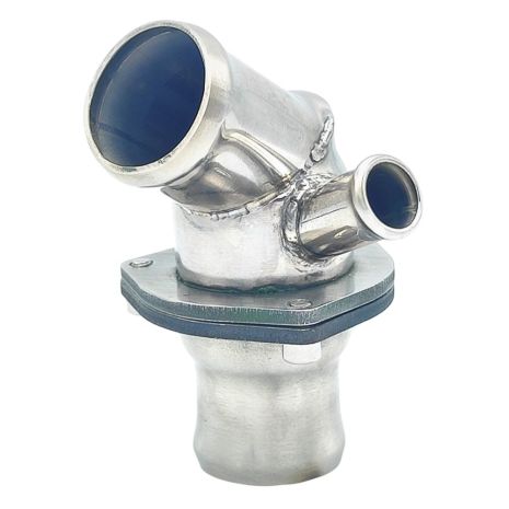 Выносной корпус термостата 34х16 мм для Daewoo, Opel, Toyota (нержавеющая сталь), ACS (Р304ФН16)