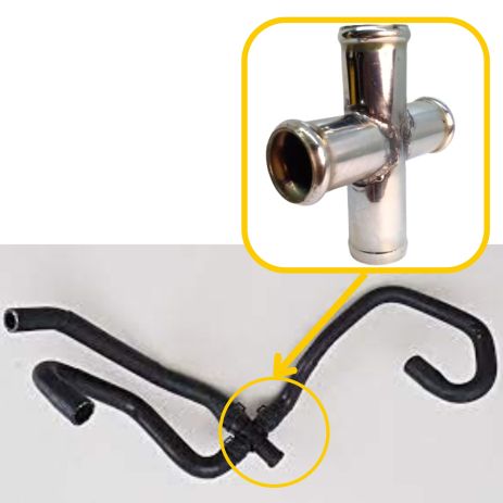 Распределитель 6R0122109 Seat, VW из нержавейки - ПОЖИЗНЕННАЯ ГАРАНТИЯ, ACS (Р328)