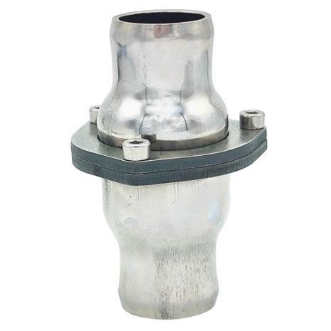 Корпус термостату 32 мм для Daewoo, ZAZ, Renault (нержавіюча сталь), ACS (Р303Ф)